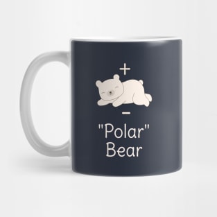 Funny Polar Bear Chemistry Science Pun T-Shirt Mug